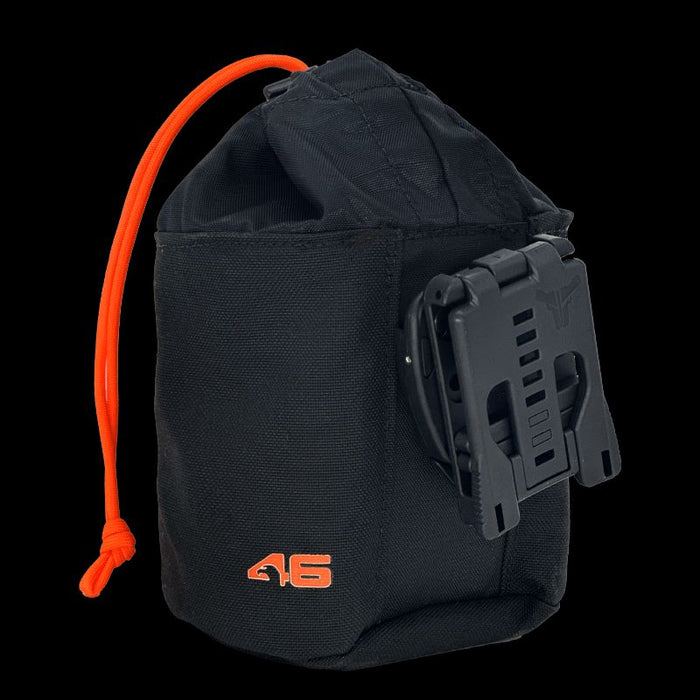 Fastener Cinch Pouch ROTATE/QUICK RELEASE Black/Orange