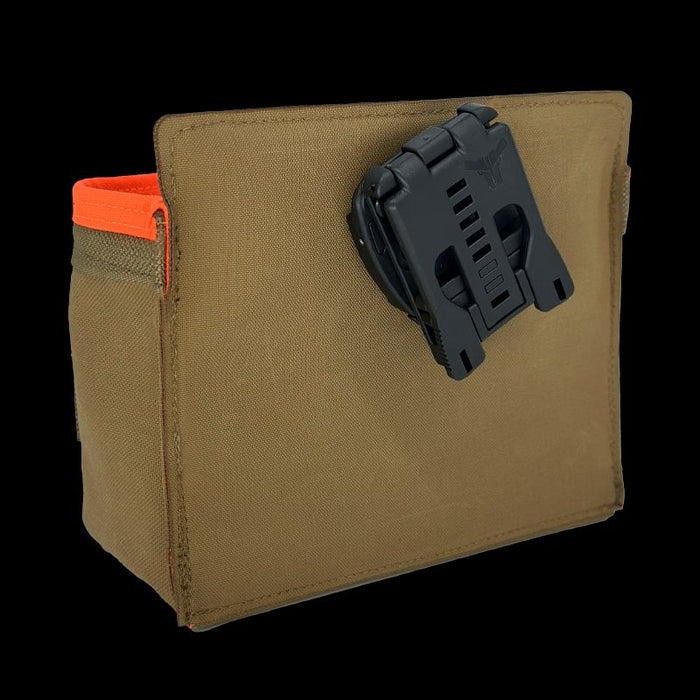 Horizontal Fastener Pouch ROTATE/QUICK RELEASE Coyote/Orange