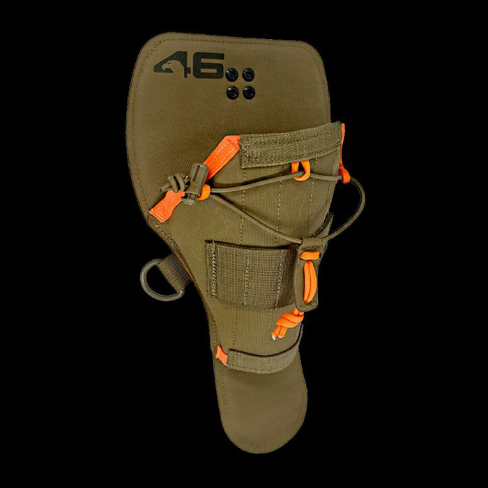 Universal Large Drill Holster ROTATE/QUICK RELEASE Coyote/Orange