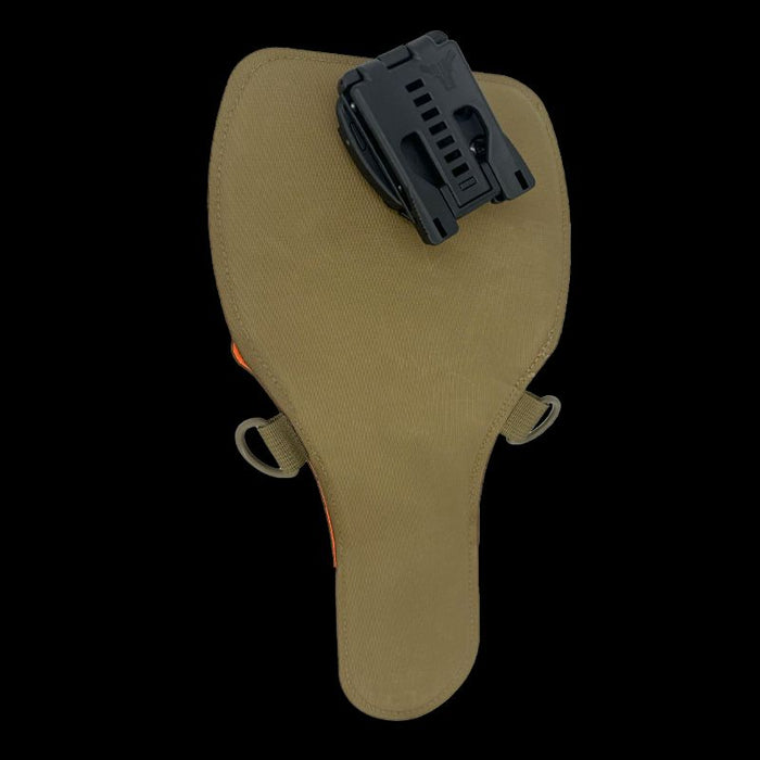 Universal Large Drill Holster ROTATE/QUICK RELEASE Coyote/Orange