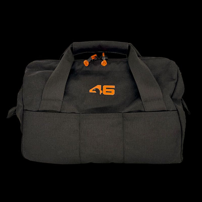 Wide-Mouth Tool Tote Hi Viz Interior Black/Orange