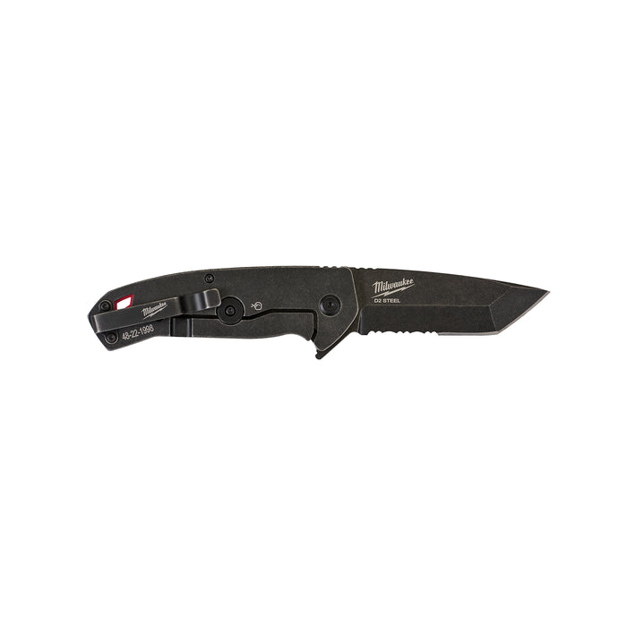 Milwaukee 48-22-1998 3” HARDLINE™ Serrated Blade Pocket Knife