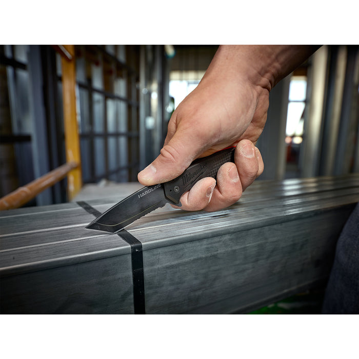 Milwaukee 48-22-1998 3” HARDLINE™ Serrated Blade Pocket Knife