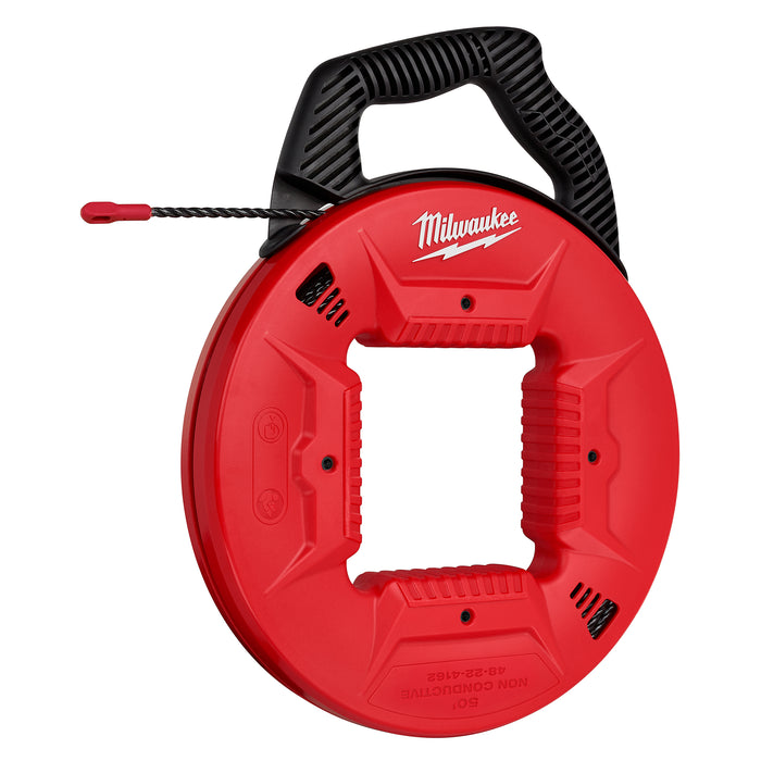 Milwaukee 48-22-4162 50’ Polyester Fish Tape with Nonconductive Tip