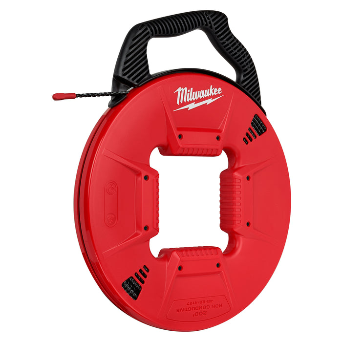 Milwaukee 48-22-4167 200’ Polyester Fish Tape with Nonconductive Tip