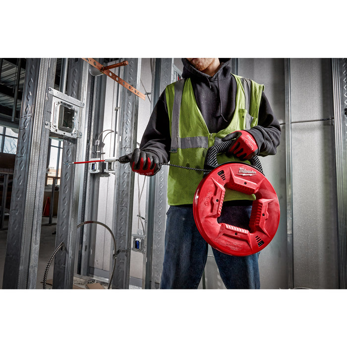 Milwaukee 48-22-4192 50’ Polyester Fish Tape with Flexible Metal Leader
