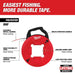 Milwaukee 48-22-4197 200' Polyester Fish Tape w/ Flexible Metal Leader