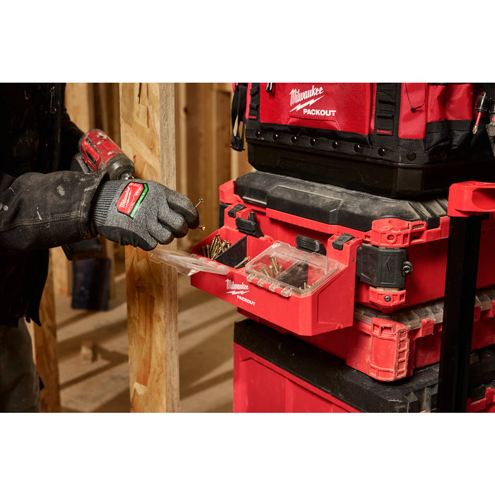 Milwaukee 48-22-8610 PACKOUT™ Tool Box 2-Bin Attachment