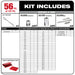 Milwaukee 48-22-9489 191Pc Mechanics Hand Tool Set