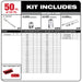 Milwaukee 48-22-9489 191Pc Mechanics Hand Tool Set