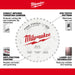 Milwaukee 48-40-0524 5-3/8" 36T Fine Finish Circular Saw Blade