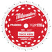 Milwaukee 48-40-0742 7-1/4" 24T Thick Kerf Framing Circular Saw Blade (2 PK)