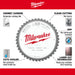 Milwaukee 48-40-4515 8" Metal & Stainless Cutting Circular Saw Blade