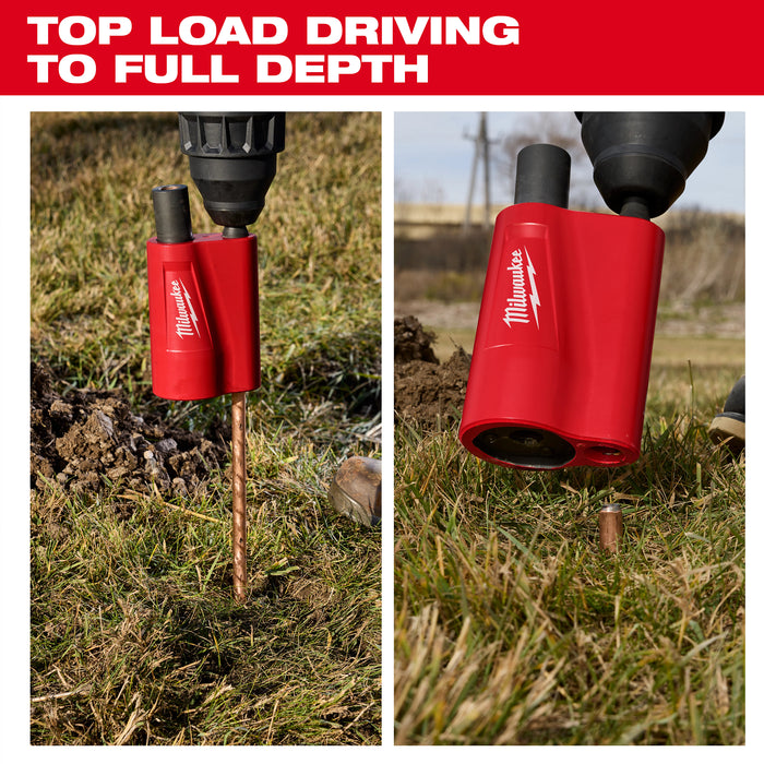 Milwaukee 48-62-4070 SDS Max Side Load Ground Rod Driver