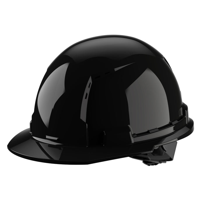 Milwaukee 48-73-1210 BOLT™ Black Front Brim Vented Hard Hat w/4pt Ratcheting Suspension (USA) - Type 1, Class C