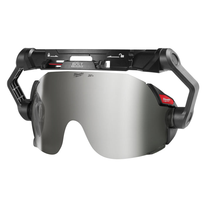 Milwaukee 48-73-1419 BOLT™ Eye Visor - Mirrored Dual Coat Lens (Compatible with Milwaukee® BOLT™ Safety Helmets & BOLT™ Hard Hats)