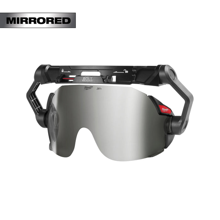 Milwaukee 48-73-1419 BOLT™ Eye Visor - Mirrored Dual Coat Lens (Compatible with Milwaukee® BOLT™ Safety Helmets & BOLT™ Hard Hats)