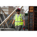 Milwaukee 48-73-2244 Class 2 High Visibility Yellow Mesh One Pocket Safety Vest - 4X/5X