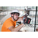 Milwaukee 48-73-2516 Full Frame Safety Glasses with Removable Side Shields – Brown Anti-Scratch Lenses