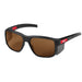 Milwaukee 48-73-2516 Full Frame Safety Glasses with Removable Side Shields – Brown Anti-Scratch Lenses