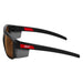 Milwaukee 48-73-2516 Full Frame Safety Glasses with Removable Side Shields – Brown Anti-Scratch Lenses