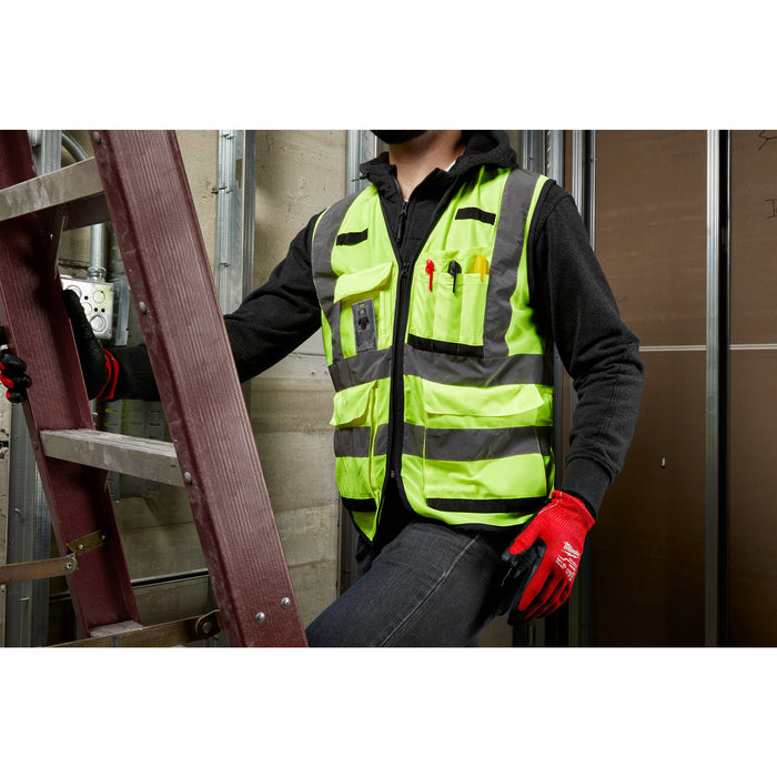 Milwaukee 48-73-5053 Class 2 High Visibility Orange Performance Safety Vest - 2XL/3XL