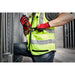 Milwaukee 48-73-5051 Class 2 High Visibility Orange Performance Safety Vest - S/M