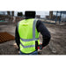 Milwaukee 48-73-5051 Class 2 High Visibility Orange Performance Safety Vest - S/M