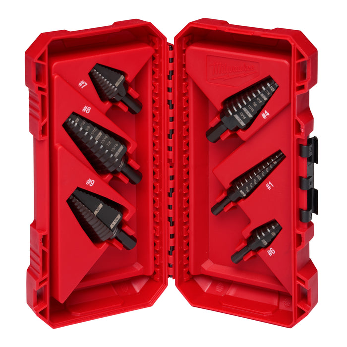 Milwaukee 48-89-9224 6PC Step Drill Bit Set