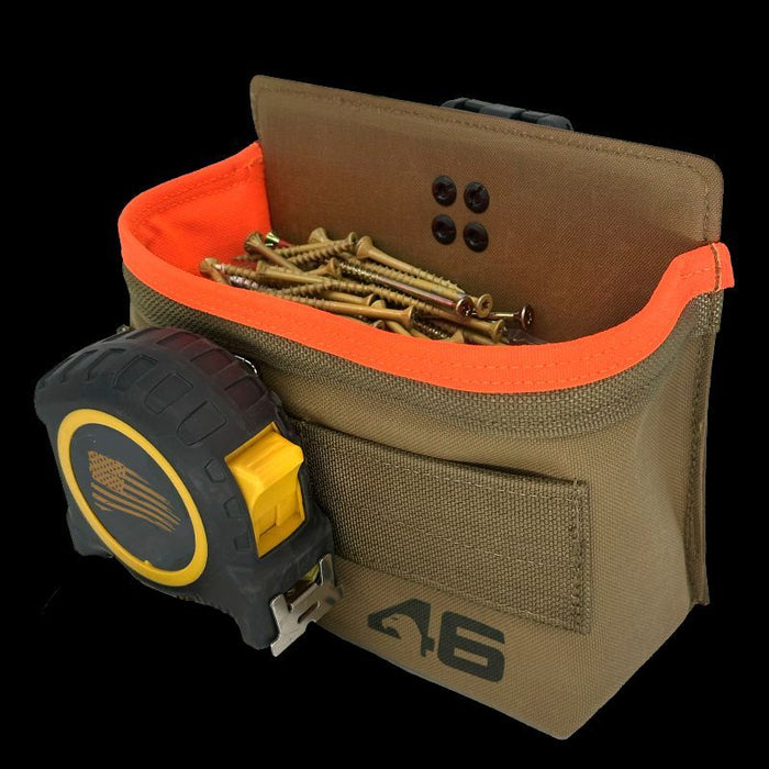 Horizontal Fastener Pouch ROTATE/QUICK RELEASE Coyote/Orange