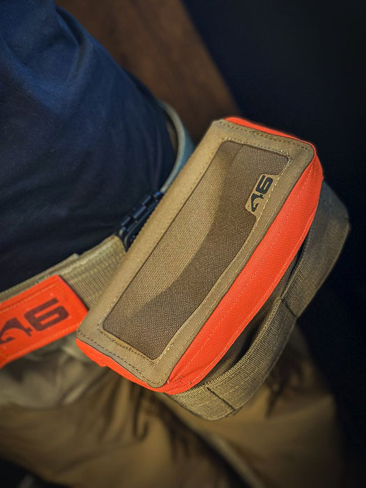 Split-Top 744 Fastener Pouch ROTATE/QUICK RELEASE Coyote/Orange