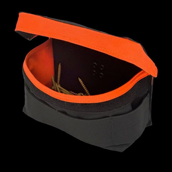 Split-Top 744 Fastener Pouch ROTATE/QUICK RELEASE Black/Orange