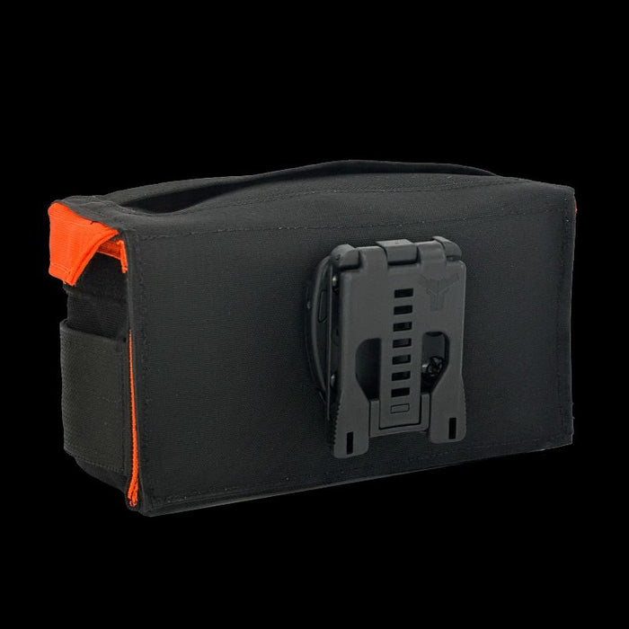 Split-Top 744 Fastener Pouch ROTATE/QUICK RELEASE Black/Orange
