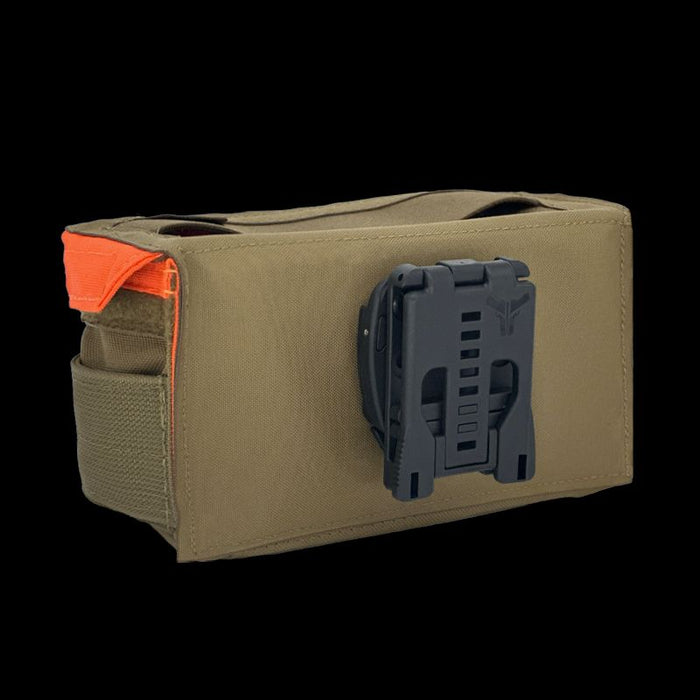 Split-Top 744 Fastener Pouch ROTATE/QUICK RELEASE Coyote/Orange