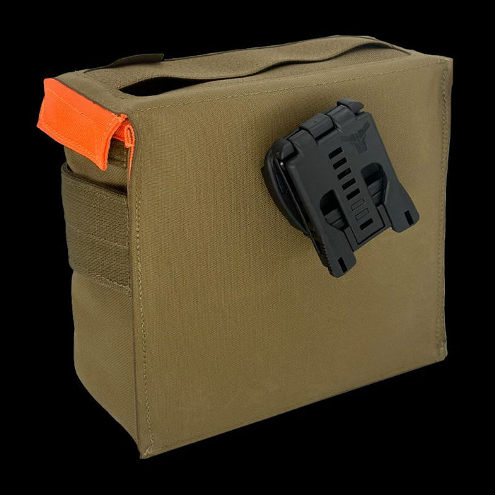 Split-Top 747 Fastener Pouch ROTATE/QUICK RELEASE Coyote/Orange