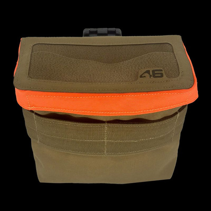 Split-Top 747 Fastener Pouch ROTATE/QUICK RELEASE Coyote/Orange