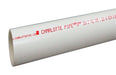 Charlotte Pipe Schedule 40 PVC Pipe 2 in. D X 5 ft. L Plain End 280 psi