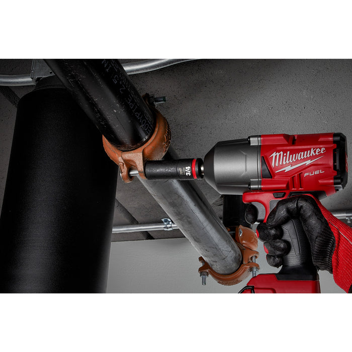 Milwaukee 49-66-6800 17PC SHOCKWAVE™ Impact Duty Socket 3/8” Drive SAE Set with PACKOUT™
