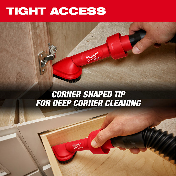Milwaukee 49-90-2021Y AIR-TIP™ Rotating Corner Brush Tool