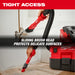 Milwaukee 49-90-2028Y AIR-TIP™ 2-in-1 Utility Brush Tool