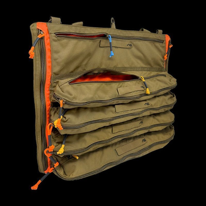 Yorktown Tool Roll® - Large Coyote/Orange