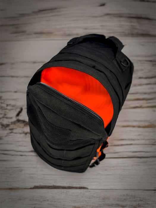 Prescott Tool Backpack Standard Black/Orange