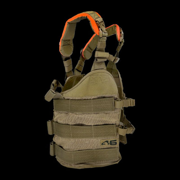 Stratos Open Core Tool Vest - V2 Coyote/Orange