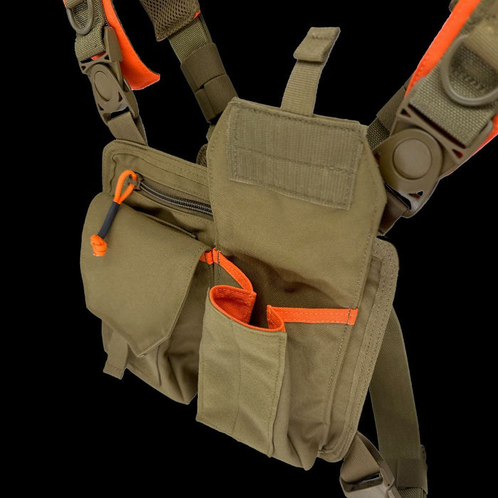 Double Cargo Tool Chest Panel Coyote/Orange