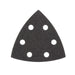 Milwaukee 3-1/2 in. 80 Grit Triangular Sanding Paper 6 pk 49-25-2080, main product view