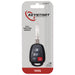 KeyStart Renewal KitAdvanced Remote Automotive Replacement Key TOY060H Double For Toyota