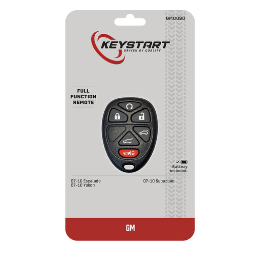 HILLMAN KeyStart Self Programmable Remote Automotive Replacement Key GM008 Double For GM