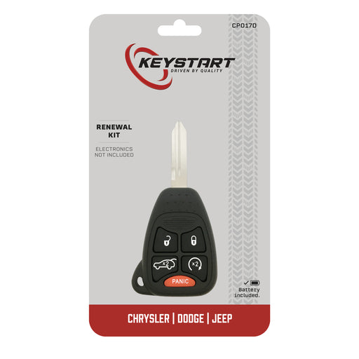 HILLMAN Renewal KitAdvanced Remote Automotive Replacement Key CP017 Double For Mopar
