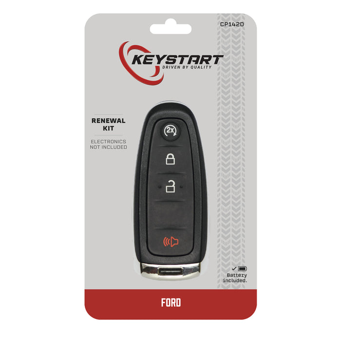 HILLMAN Renewal KitAdvanced Remote Automotive Replacement Key CP142 Double For Ford