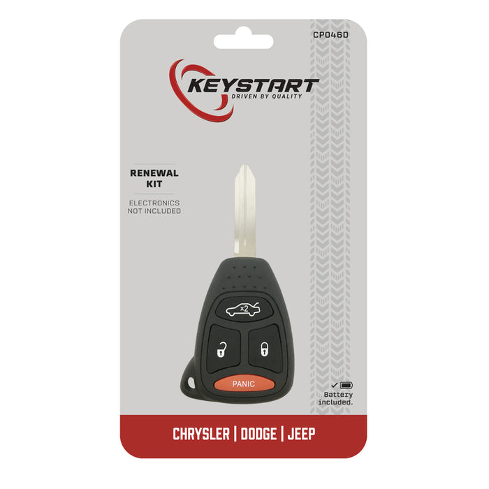 HILLMAN Renewal KitAdvanced Remote Automotive Replacement Key CP046 Double For Mopar